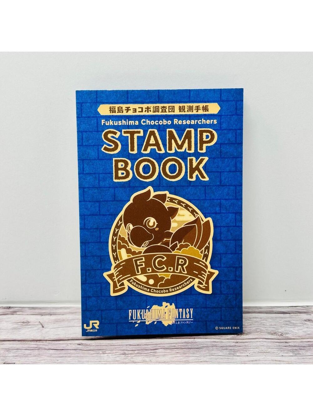 Final Fantasy Chocobo Stamp Book Fukushima Square Enix Official Japan US Seller